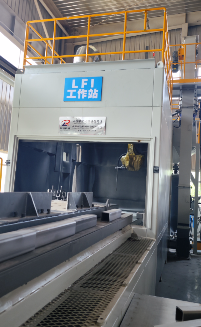 武隆喷砂机自动化改造 提升生产线产能