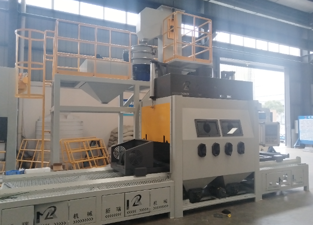 武隆多工位喷砂机 提升批量生产效率